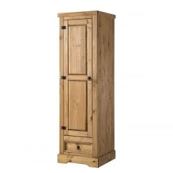 Maison Belfort Garderobenschrank Finca Rustica - Kiefer massiv - Kiefer Natur