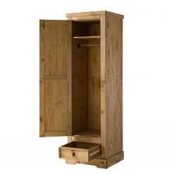 Maison Belfort Garderobenschrank Finca Rustica - Kiefer massiv - Kiefer Natur -Schlafzimmer Verkaufe DE 1000178044 200218 06072600017 DETAILS P000000001000178044