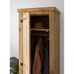 Maison Belfort Garderobenschrank Finca Rustica - Kiefer massiv - Kiefer Natur -Schlafzimmer Verkaufe DE 1000178044 200603 16035600012 MOOD DETAILS P000000001000178044 mood