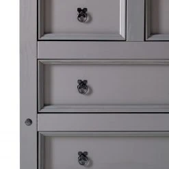 Maison Belfort Kommode Finca Rustica II - Kiefer massiv - Kiefer Grau 23 Maison Belfort Kommode Finca Rustica II - Kiefer massiv - Kiefer Grau -Schlafzimmer Verkaufe DE 1000178050 200417 12424600007 DETAILS P000000001000178050