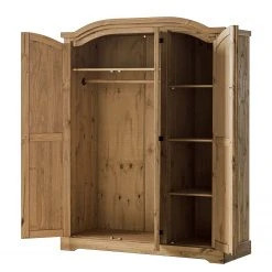 Maison Belfort Drehtürenschrank Finca Rustica I - Kiefer massiv - Kiefer Natur - Breite: 149 cm -Schlafzimmer Verkaufe DE 1000178066 200212 13142100099 DETAILS P000000001000178066