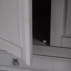 Maison Belfort Drehtürenschrank Finca Rustica II - Kiefer massiv - Kiefer Grau - Breite: 154 cm -Schlafzimmer Verkaufe DE 1000178077 200515 12255300005 DETAILS P000000001000178077