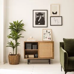 Ars manufacti Kommode Vina II - Mango massiv / Wiener Geflecht - Mango / Schwarz -Schlafzimmer Verkaufe DE 1000178080 200324 13595400007 MOOD DETAILS P000000001000178080 mood