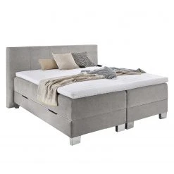Loftscape Boxspringbett Pitigala - Webstoff - Inkl. Bettkästen - 180 x 200cm