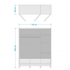 Mørteens Drehtürenschrank Gjora -Schlafzimmer Verkaufe DE 1000181751 211006 1431350000502 SKETCH DETAILS P000000001000181751 sketch