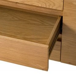 Ars Natura Kommode Nozza - Echtholzfurnier - Eiche / Schwarz -Schlafzimmer Verkaufe DE 1000182823 200214 14501900033 DETAILS P000000001000182823