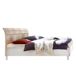 LC Spa Bett Laussonne II - Weiß / Eiche Sonoma Dekor - 160 x 200cm