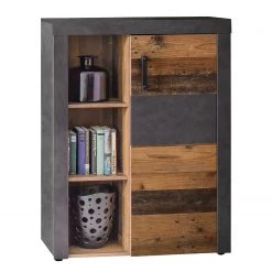 Trendteam Kommode Indy - Altholz Pinie Dekor / Vintage Grau -Schlafzimmer Verkaufe DE 1000185494 190905 12592500004 DETAILS P000000001000185494