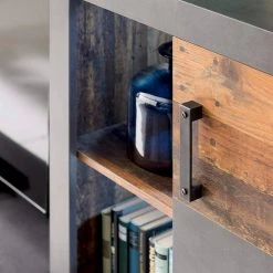 Trendteam Kommode Indy - Altholz Pinie Dekor / Vintage Grau -Schlafzimmer Verkaufe DE 1000185494 190905 12592500005 DETAILS P000000001000185494