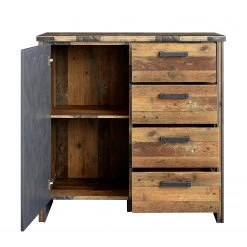 Trendteam Kommode Prime III - Altholz Pinie Dekor / Anthrazit -Schlafzimmer Verkaufe DE 1000185540 190905 12594400177 DETAILS P000000001000185540