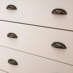 Maison Belfort Kommode Rivery II - Kiefer massiv - Weiß -Schlafzimmer Verkaufe DE 1000187565 200312 14522700004 DETAILS P000000001000187565