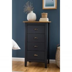 Maison Belfort Kommode Rivery I - Kiefer massiv - Anthrazit -Schlafzimmer Verkaufe DE 1000187568 201111 14522700010 MOOD DETAILS P000000001000187568 mood