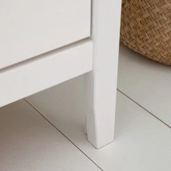 Maison Belfort Kommode Belleria II - Kiefer massiv / Wiener Geflecht - Weiß -Schlafzimmer Verkaufe DE 1000187569 200430 14091100005 DETAILS P000000001000187569