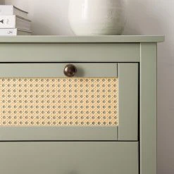 Maison Belfort Kommode Belleria II - Kiefer massiv / Wiener Geflecht - Hellolivgrün 19 Maison Belfort Kommode Belleria II - Kiefer massiv / Wiener Geflecht - Hellolivgrün -Schlafzimmer Verkaufe DE 1000187570 200505 06384300004 DETAILS P000000001000187570