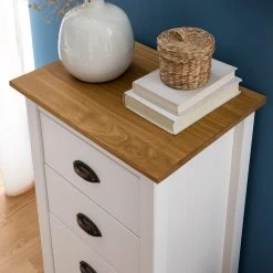 Maison Belfort Kommode Rivery I - Kiefer massiv - Weiß -Schlafzimmer Verkaufe DE 1000187580 200312 14522800030 DETAILS P000000001000187580