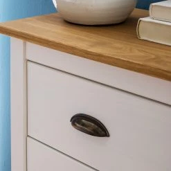 Maison Belfort Kommode Rivery I - Kiefer massiv - Weiß -Schlafzimmer Verkaufe DE 1000187580 200312 14522800031 DETAILS P000000001000187580