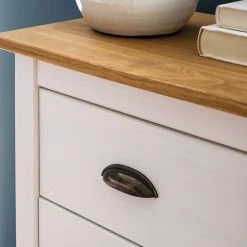 Maison Belfort Kommode Rivery I - Kiefer massiv - Weiß -Schlafzimmer Verkaufe DE 1000187580 201111 14522800031 DETAILS P000000001000187580