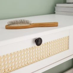 Maison Belfort Konsole/Schminktisch Belleria - Kiefer massiv / Wiener Geflecht - Weiß -Schlafzimmer Verkaufe DE 1000187588 200430 14091200008 DETAILS P000000001000187588