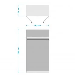 Now! by hülsta Schrank-Grundmodul hülsta now basic II - Weiß -Schlafzimmer Verkaufe DE 1000190292 210701 13404300001 SKETCH DETAILS P000000001000190292 sketch