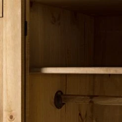 Maison Belfort Drehtürenschrank Finca Rustica II - Kiefer massiv - Kiefer Natur - Breite: 101 cm -Schlafzimmer Verkaufe DE 1000192590 200515 12260500021 DETAILS P000000001000192590