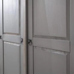 Maison Belfort Drehtürenschrank Finca Rustica II - Kiefer massiv - Kiefer Grau - Breite: 101 cm -Schlafzimmer Verkaufe DE 1000194025 200506 12462400024 DETAILS P000000001000194025