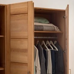 Ars Natura Drehtürenschrank Landvetter - Kernbuche teilmassiv - Breite: 152 cm -Schlafzimmer Verkaufe DE 1000195501 200513 13545600016 DETAILS P000000001000195501