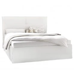 Polsterbett Westwood - Alpinweiß