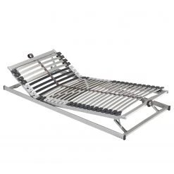 KiYDOO Lattenrost Brimley - verstellbar - Silber / Anthrazit - 90 x 200cm