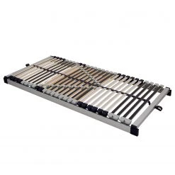 KiYDOO Lattenrost Deerwood - nicht verstellbar - Silber / Anthrazit - 140 x 200cm