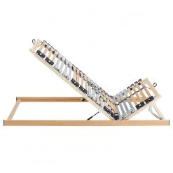 KiYDOO Lattenrost Doxford - verstellbar - Birke / Silber - 100 x 200cm