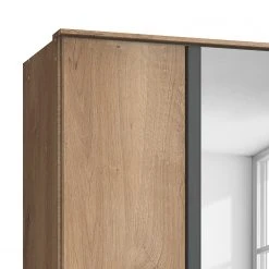 Wimex Drehtürenschrank Koblenz II - inkl. Accessoires Fach wahlweise link/rechts - Eiche Sägerau Dekor / Graphit - Breite: 179 cm -Schlafzimmer Verkaufe DE 1000202197 200205 10460600006 DETAILS P000000001000202197