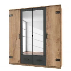 Wimex Drehtürenschrank Glasgow II - Mit Spiegel - Breite: 180 cm