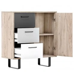 Norrwood Kommode Brookton I - Mehrfarbig / Eiche Dekor -Schlafzimmer Verkaufe DE 1000202436 200124 09541300048 DETAILS P000000001000202436