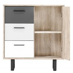 Norrwood Kommode Brookton I - Mehrfarbig / Eiche Dekor -Schlafzimmer Verkaufe DE 1000202436 200124 09541300050 DETAILS P000000001000202436