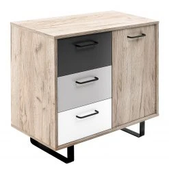 Norrwood Kommode Brookton I - Mehrfarbig / Eiche Dekor -Schlafzimmer Verkaufe DE 1000202436 200124 09541300052 DETAILS P000000001000202436