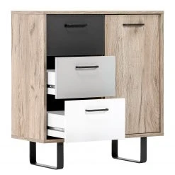 Norrwood Kommode Brookton I - Mehrfarbig / Eiche Dekor -Schlafzimmer Verkaufe DE 1000202436 200124 09541300053 DETAILS P000000001000202436