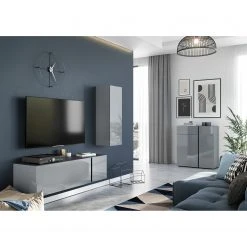 Germania Kommode Mesa II - Glas - Silbergrau / Graphit -Schlafzimmer Verkaufe DE 1000206712 200305 17323700249 MOOD DETAILS P000000001000206712 mood