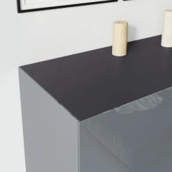 Germania Kommode Mesa II - Glas - Silbergrau / Graphit -Schlafzimmer Verkaufe DE 1000206712 200305 17323700252 DETAILS P000000001000206712