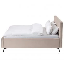 Mørteens Polsterbett Karelia II - Samt Ravi: Beige - 180 x 200cm - Ohne Stauraum -Schlafzimmer Verkaufe DE 1000208254 200604 17085300005 DETAILS P000000001000208254