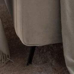 Mørteens Polsterbett Karelia II - Samt Ravi: Beige - 180 x 200cm - Ohne Stauraum -Schlafzimmer Verkaufe DE 1000208254 200710 17163700085 DETAILS P000000001000208254