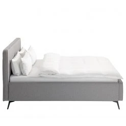Mørteens Polsterbett Karelia I - Strukturstoff Mali: Grau - 180 x 200cm - Ohne Stauraum -Schlafzimmer Verkaufe DE 1000208265 200615 11573900039 DETAILS P000000001000208265