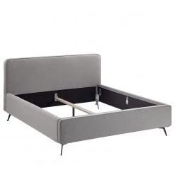 Mørteens Polsterbett Karelia I - Strukturstoff Mali: Grau - 180 x 200cm - Ohne Stauraum -Schlafzimmer Verkaufe DE 1000208265 200615 11574500041 DETAILS P000000001000208265