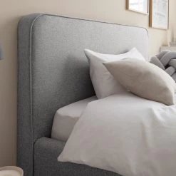 Mørteens Polsterbett Karelia I - Strukturstoff Mali: Grau - 180 x 200cm - Ohne Stauraum -Schlafzimmer Verkaufe DE 1000208265 200710 17173300121 DETAILS P000000001000208265