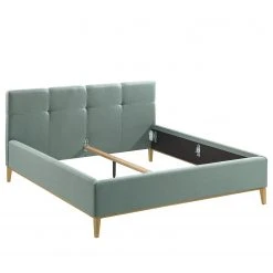 Mørteens Polsterbett Kaarina - Strukturstoff Mali: Mint - 180 x 200cm - Ohne Stauraum -Schlafzimmer Verkaufe DE 1000208337 200604 06394500014 DETAILS P000000001000208337