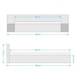 Ars manufacti Massivholzbett Wicklewood -Schlafzimmer Verkaufe DE 1000210697 200408 14300500010 SKETCH DETAILS P000000001000210697 sketch
