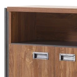 Ars manufacti Kommode Marton II - Eiche Stirling Dekor / Anthrazit -Schlafzimmer Verkaufe DE 1000211517 200424 13255600004 DETAILS P000000001000211517