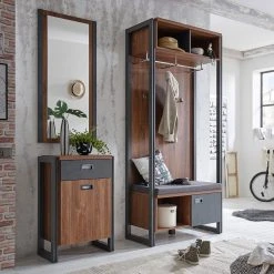 Ars manufacti Kommode Marton III - Eiche Stirling Dekor / Anthrazit -Schlafzimmer Verkaufe DE 1000211529 200424 13264300099 MOOD DETAILS P000000001000211529 mood