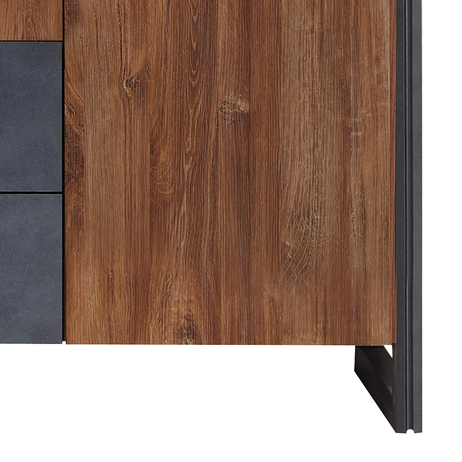 Ars manufacti Drehtürenschrank Marton - Eiche Stirling Dekor / Anthrazit - Breite: 96 cm 6 Ars manufacti Drehtürenschrank Marton - Eiche Stirling Dekor / Anthrazit - Breite: 96 cm – Bild 6