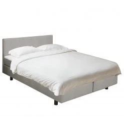 Loftscape Boxspringbett Boyceville - Hellgrau - 140 x 200cm
