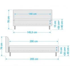Meise.möbel Polsterbett Hip Hop -Schlafzimmer Verkaufe DE 1000213915 200514 14300900033 SKETCH DETAILS P000000001000213915 sketch